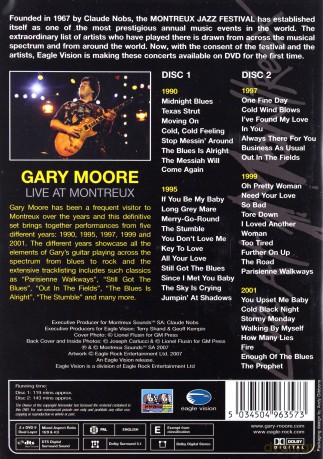 Gary Moore: The Definitive Montreux Collection [2DVD]