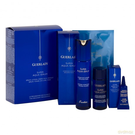 Guerlain Set Super Aqua (Super Aqua Serum 50 ml+Super Aqua Eye Serum 5 ml+Super Aqua Lotion 40 ml+Super Aqua Mask)