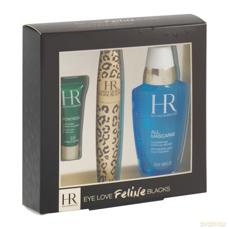 Helena Rubinstein Set (Mascara Lash Queen Feline Blacks 7,2 ml+All Mascaras 50 ml+Powercell Eye Care 3 ml)