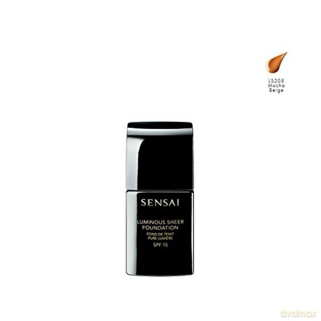 Kanebo Sensai Luminous Sheer Foundation Ls205 (Mocha Beige) 30 ml