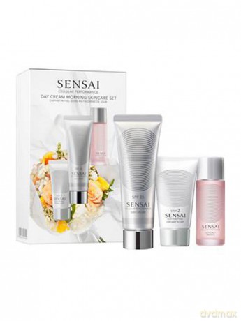 Kanebo Sensai Set (Cellular Performance Day Cream 50 ml+Silky Purifying Creamy Soap 30 ml+Cp Lotion Ii 20 ml)