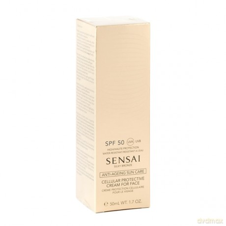 Kanebo Sensai Silky Bronze Cellular Protective Cream For Face Spf 50 50 ml