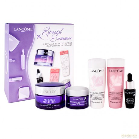 Lancome Set (Renergie Cream Pn 30 ml+Renergie Day Cream 15 ml+Galatee Confort 50 ml+Tonic Confort 50 ml+Adv Genefique 7 ml)