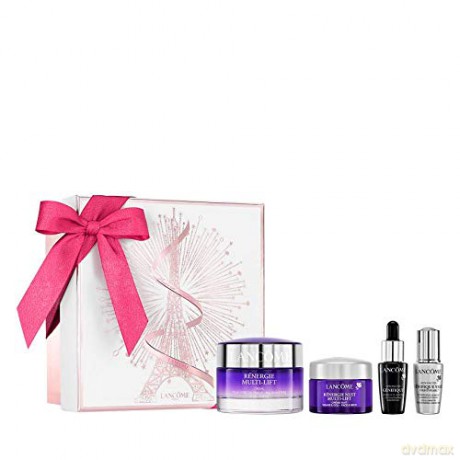 Lancome Set (Renergie Multi-Lift Day Cream 50 ml+Advanced Genefique Serum 7 ml+Advanced Genefique Eyes Light-Pearl 5 ml+Renergie Multi-Lift Night Cream 15 ml)