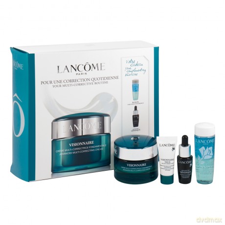 Lancome Set Visionnaire (Advanced Multi-Correcting Cream 50 ml+Visionnaire Advanced Multi-Correcting Eye Balm 5 ml+Advanced Genifique 7 ml+Bi-Facial 30 ml)
