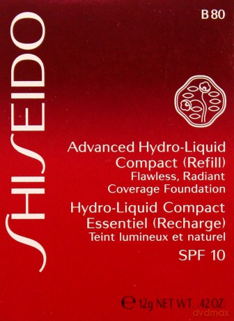 Shiseido Advanced Hydro-Liquid Compact B80 - Spf15 Refill 12g