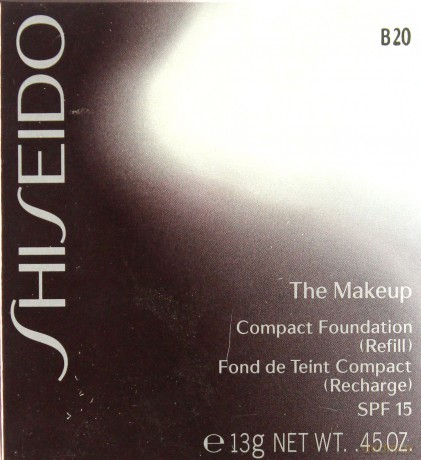 Shiseido Compact Foundation Spf15 B20 Refill
