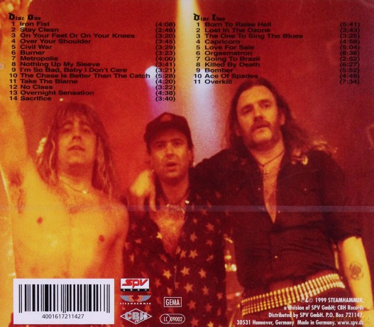 Motorhead: Everything Louder Than Everyone Else [2CD]