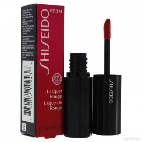 Shiseido Lacquer Rouge Rd314 (Deep Coral) 6 ml