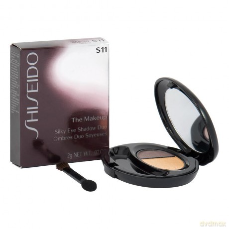 Shiseido Silky Eyeshadow Duo S11 Deep Brown 2g