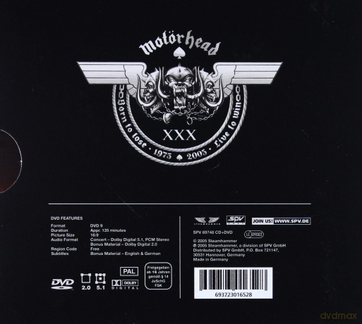Motorhead: Inferno [CD]+[DVD]