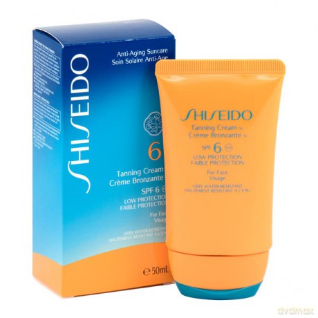 Shiseido Suncare Tanning Cream Spf 6 50 ml