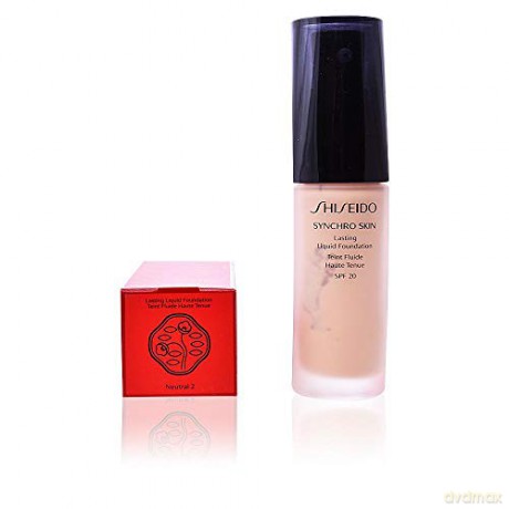 Shiseido Synchro Skin Lasting Liquid Foundation Neutral 4 Spf20 12g