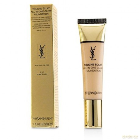 Ysl Touche Eclat All-In-One Glow Foundation - B10 Porcelain 30 ml