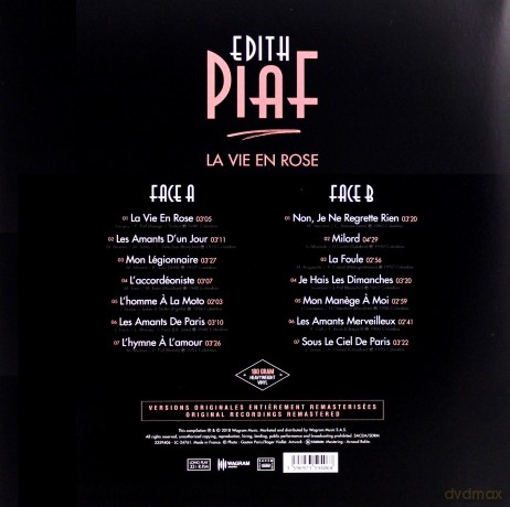 Edith Piaf: La Vie En Rose [Winyl]