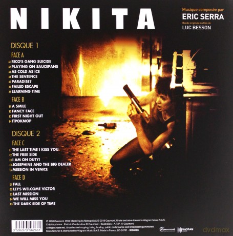 Nikita soundtrack (Eric Serra) [2xWinyl]