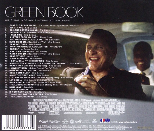 Green Book soundtrack (Kris Bowers) [CD]
