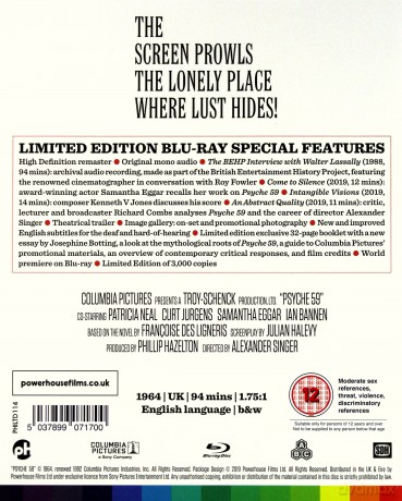 Psyche 59 [Blu-Ray]