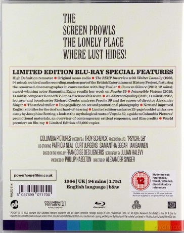 Psyche 59 [Blu-Ray]