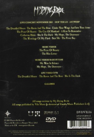 My Dying Bride: Sinamorata [DVD]