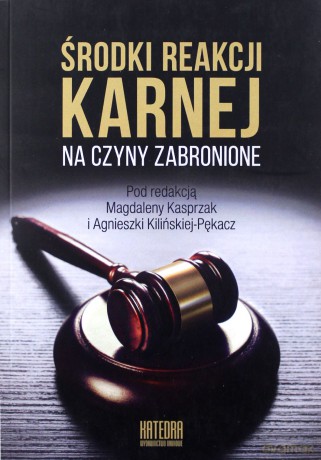 Środki reakcji karnej na czyny zabronione [KSIĄŻKA]