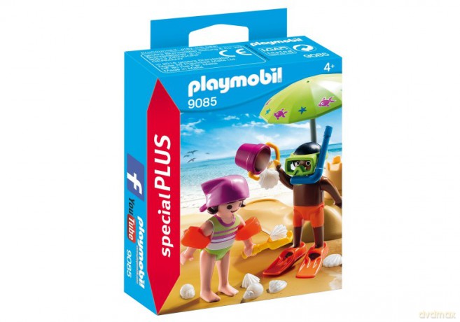 Dzieci z zamkiem z piasku 9085 [FIGURKA]