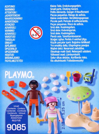 Dzieci z zamkiem z piasku 9085 [FIGURKA]