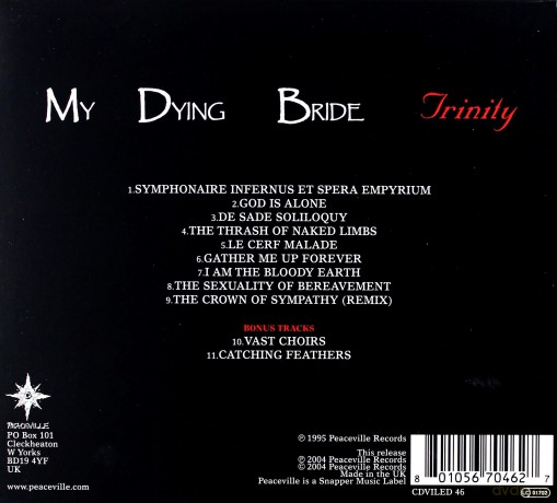 My Dying Bride: Trinity [CD]