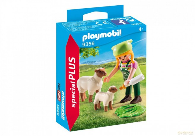 Farmerka z owieczkami [FIGURKA]