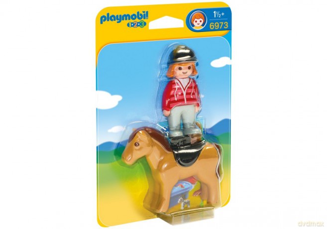 Jeździec z koniem 6973 [FIGURKA]
