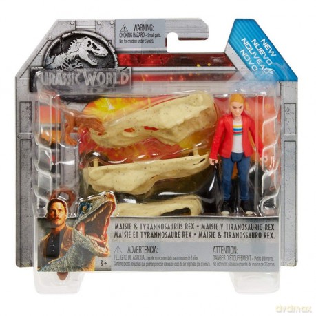 Jurassic World - Maisie i T-Rex [FIGURKA]