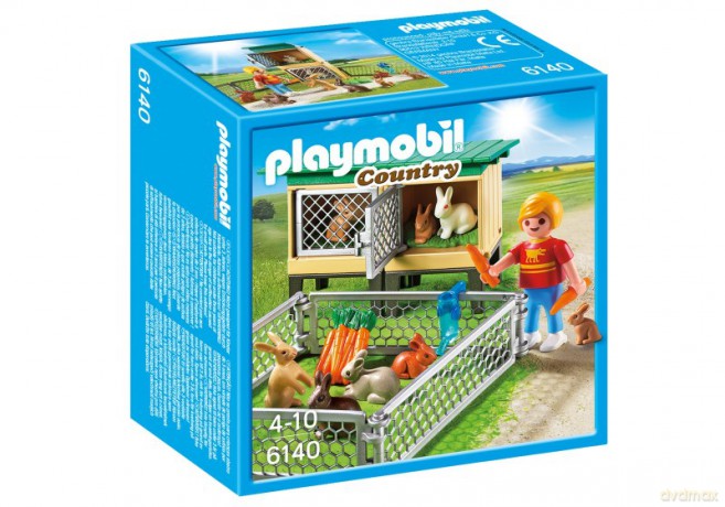 Klatka dla królików z wybiegiem 6140 [FIGURKA]