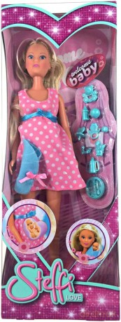 Lalka Steffi w ciąży