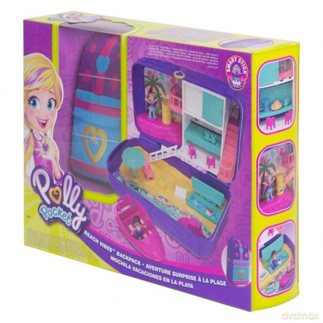 Polly Pocket Ukryte Miejsca - Zabawa na plaży [FIGURKA]
