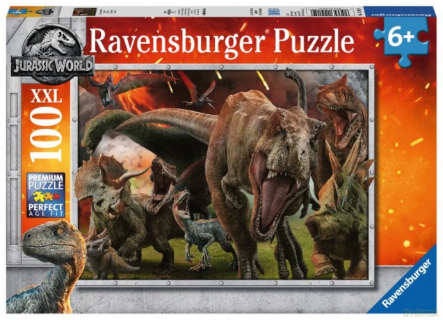 RAVENSBURGER 100 el. - Jurassic World 2 [PUZZLE]