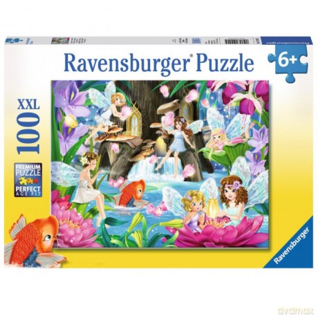 RAVENSBURGER 100 el. - Magiczny wieczór wróżek [PUZZLE]