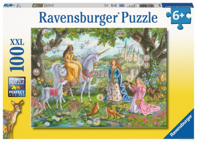 RAVENSBURGER 100 el. - Przyjaciele księżniczek [PUZZLE]