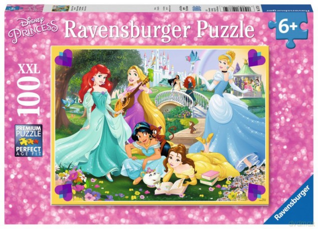 RAVENSBURGER 100 el. - Rozmarzone Księżniczki [PUZZLE]
