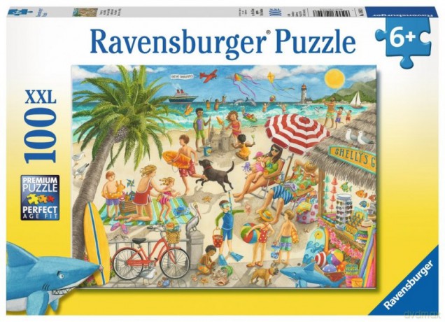 RAVENSBURGER 100 el. - Słoneczna plaża [PUZZLE]