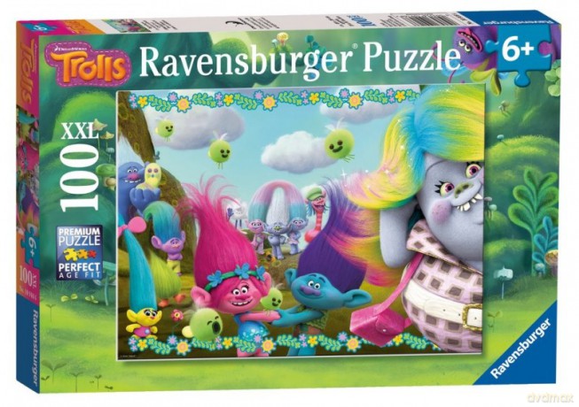 RAVENSBURGER 100 el. - Trole, kolory [PUZZLE]