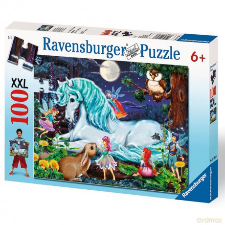 RAVENSBURGER 100 el. - Zaczarowany las [PUZZLE]