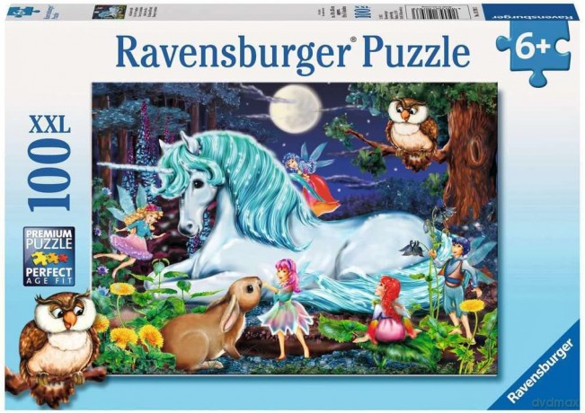 RAVENSBURGER 100 el. - Zaczarowany las [PUZZLE]