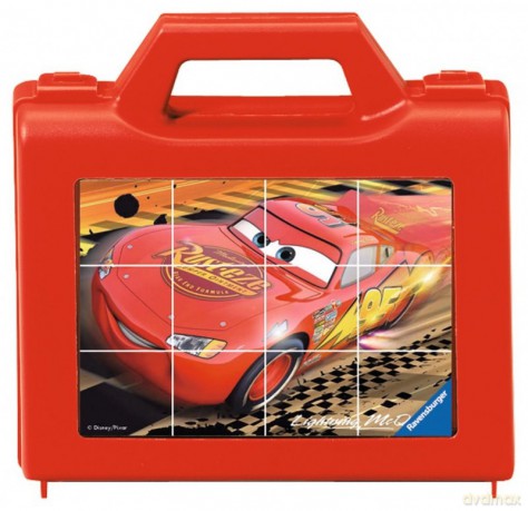RAVENSBURGER 12 el. - Auta, walizka [PUZZLE]
