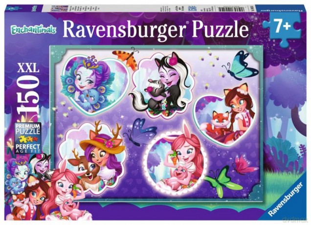 RAVENSBURGER 150 el. - Enchantimals, Przyjaciele [PUZZLE]