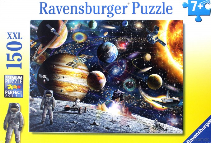 RAVENSBURGER 150 el. - Przestrzeń kosmiczna [PUZZLE]