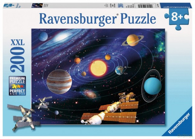 RAVENSBURGER 200 el. - Układ solarny [PUZZLE]