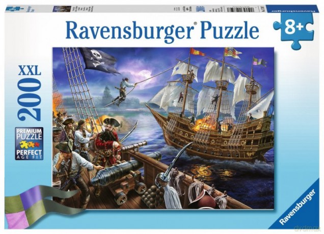 RAVENSBURGER 200 el. - Walka piratów [PUZZLE]