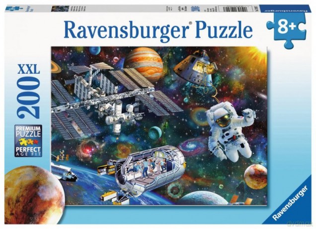 RAVENSBURGER 200 el. - Wyprawa kosmiczna [PUZZLE]