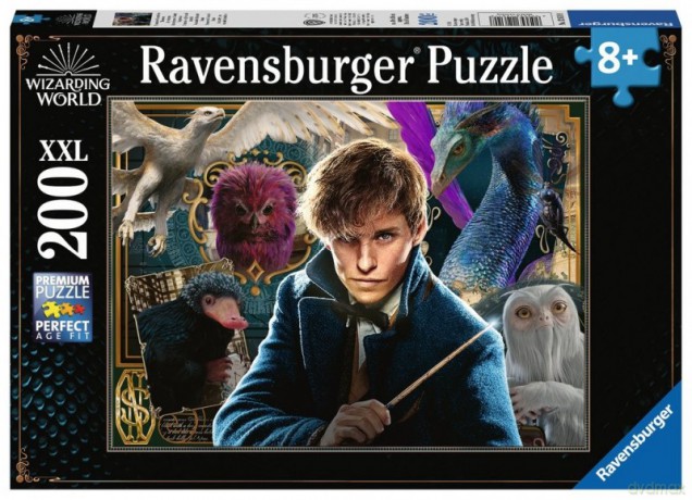 RAVENSBURGER 200 el. XXL - Fantastyczne zwierzęta [PUZZLE]