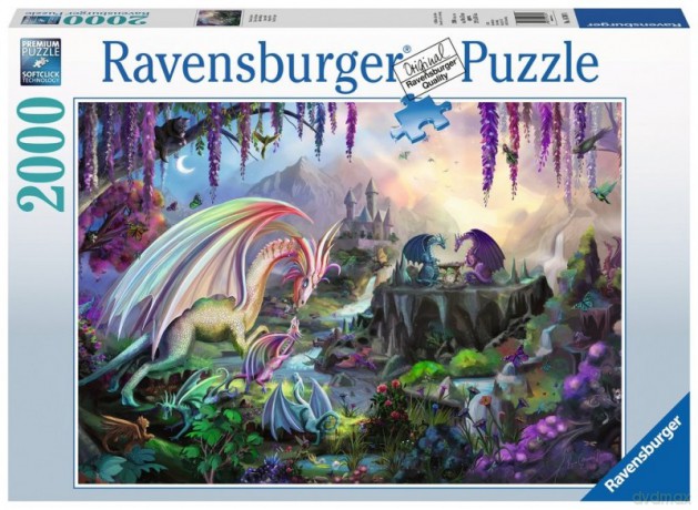 RAVENSBURGER 2000 el. Dolina smoków [PUZZLE]